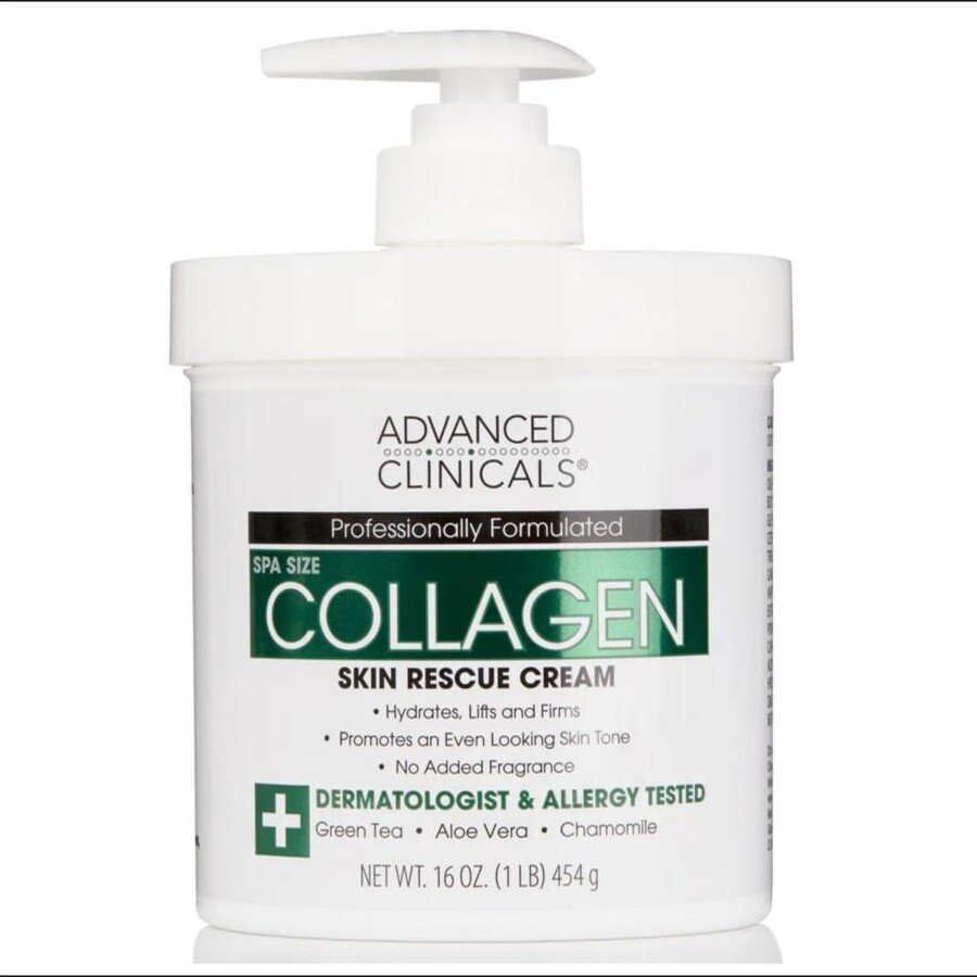 Advanced Clinicals Crema Collagene