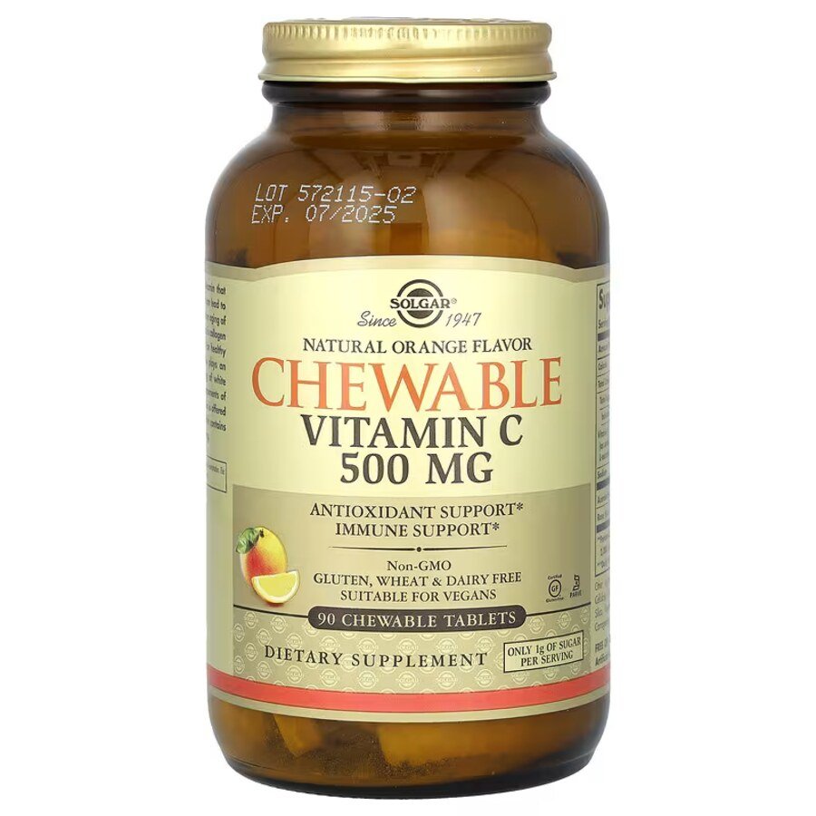 Solgar Vitamina C masticabile